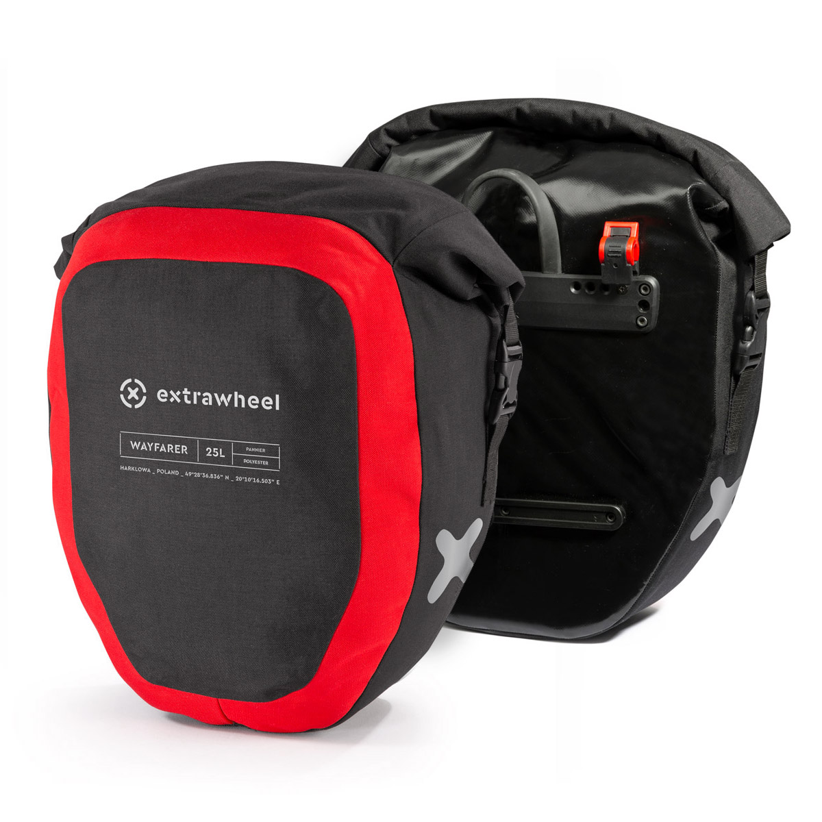 Fahrradtaschen Extrawheel Wayfarer 2 x 25 Liter